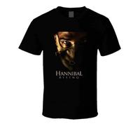 Hannibal Rising Movie Hannibal Lecter Close-Up Thriller Film T-Shirt Black 3XL