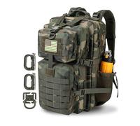 Hannibal Tactical Mochila táctica militar de 40 l, para 3 días Bug Out Go Bag Trekking