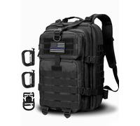 Hannibal Tactical mochila táctica militar mochila de asalto Cooper mochila del ejército paquete de 3 días go-bag para trekking y senderismo