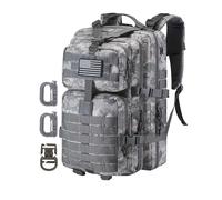 Hannibal Tactical MOLLE Assault Pack, mochila táctica militar para camping, paquete de 3 días, ACU camuflado, 40L US