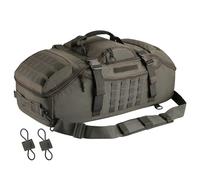 Hannibal Tactical MOLLE - Mochila táctica grande 3 en 1 para deportes, gimnasio, exteriores, color negro, Verde oliva, 65L US, Actividad al aire libre
