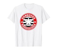 Hannover Niedersachen Sturmfest Capital Ciudad Alemania Camiseta gráfica económica, Hombre, Blanco, S