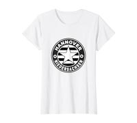 Hannover Niedersachen Sturmfest Capital Ciudad Alemania Camiseta gráfica económica, Mujer, Blanco, XS