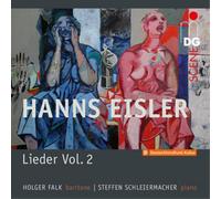 Hanns Eisler Hanns Eisler: Lieder: Songs and Ballads - Volume 2 (CD) Album