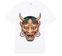 Hannya Oni Máscara Diablo Yokai Demonio Japonés Tatuaje Máscara Oni Comfort Colors Adult Heavyweight T-Shirt