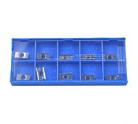 HanOaki 10pcs APKT1135PDFR-MA H01 CNC Fresado de carburo Insertos para corte de aluminio Fácil Reemplazo de la cuchilla