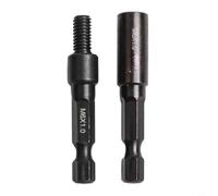 HanOaki Adaptador autorroscante de vástago hexagonal de 1/4 pulgadas para conducir pernos de suspensión y tuercas de inserción M6x1.0 M8x1.25 M10x1.5 (M6)