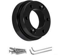 HanOaki Adaptador de base de volante para Logitech G29 G920 G923 70 mm PCD Racing Game Accessories (negro)