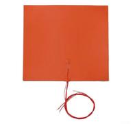 HanOaki Almohadilla de silicona para calefacción, 500 x 500 mm, 1400 W, 220 V, para impresora 3D, elemento calefactor de cama calentada, placa térmica de alta eficiencia