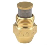 HanOaki Boquilla de ángulo de pulverización de 60 grados para combustible diésel, boquilla de quemador de latón y acero inoxidable, boquilla de aceite de cono completo para mayor durabilidad (2.0 60°)