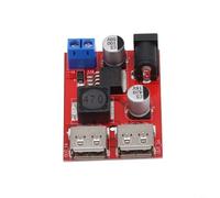 HanOaki Cargador de controlador solar 3A Dual USB Step Down Module 6V 40V Entrada 5V3A Salida 92 Eficiencia Compacto Portátil para Paneles Solares