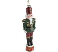 HanOaki Colgantes para árbol de Navidad, adorno de cascanueces hecho de plástico, para exhibición colgante de temporada, 1 unidad (D)