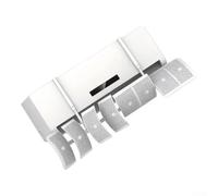 HanOaki Deflector de viento para aire acondicionado multiajuste hecho de material ABS para una gestión eficiente del flujo de aire y reducción de corrientes de aire en interiores (A)