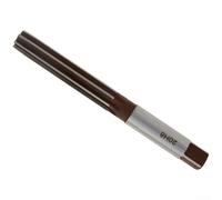 HanOaki Escariador de vástago recto de 6 flautas | Herramienta de precisión H8 para torno y uso manual | Acero de aleación 9CrSi, sin revestimiento | para mecanizado general de materiales metálicos y