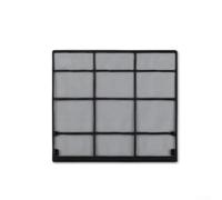 HanOaki Filtro de aire acondicionado de plástico de malla a prueba de polvo, estructura de fácil instalación, cuatro opciones de estilo para colgar en interiores, unidades de aire acondicionado, mide