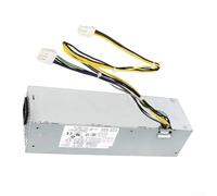 HanOaki Fuente de alimentación ajustable para Dell para OptiPlex 3020 7020 9020 T1700, salida de 255 W, carcasa metálica, compatible con YH9D7 FP16X T4GWM, 8 pines ATX P1 + 4 pines P2
