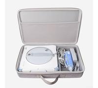 HanOaki Funda de transporte de EVA para Ecovacs W2SEVA para robot de limpieza de ventanas, caja de almacenamiento protectora, cremallera doble direccional segura, bolsillo interno de malla y asa de