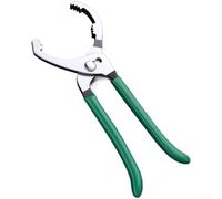 HanOaki Herramienta de llave de filtro de aceite ajustable con estructura de metal y mandíbula multiposición para una amplia cobertura de tamaño de filtro (10 pulgadas)