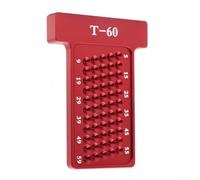HanOaki Herramienta de medición cuadrada en T de aluminio de 4 pulgadas de 100 mm para aplicaciones de carpintería con sistema de doble escala y estructura en forma de T (T60 pulgadas)