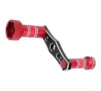 HanOaki Herramienta de servicio de rueda de coche RC escala 1/10 con enchufes hexagonales de 17 mm y 24 mm para un rendimiento consistente de apriete de tuercas de rueda (rojo)