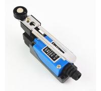 HanOaki ME-8108 Interruptor de límite momentáneo AC250V 5A Rodillo de palanca ajustable giratorio para CNC Mill Laser/Plasma Máquina de corte Industrial Control Azul