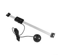 HanOaki Pantalla externa de lectura digital de escala lineal de 0 a 300 mm, resolución de 0,01 mm para medición remota DRO, carcasa de plástico, negro, 4507040 mm