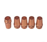 HanOaki Paquete de 5 boquillas de gas de rosca gruesa 24CT-62-S de 5/8 pulgadas para gas de soldadura MIG For-Tweco Professional #4 y para Lincoln para Magnum 400