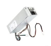 HanOaki Para Dell para OptiPlex 3050 5050 7050 3060 5060 7060 Series H260EBM-00 260W Fuente de alimentación de conmutación de metal con conectores de 6 pines y 4 pines, color plateado