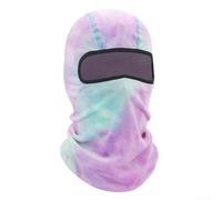 HanOaki Pasamontañas de poliéster suave, paquete de 6 unidades, tela que | Poliéster de secado rápido, UV para bloqueo de rayos, malla transpirable, 6 colores vibrantes, comodidad para todas las