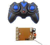 HanOaki Placa de circuito de control remoto inalámbrico de 7 canales 2.4G para vehículos RC DIY - Módulo receptor PCB con transmisión de señal estable