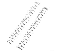 HanOaki Resortes de compresión de alambre cuadrado | Diámetro de alambre de 1,0 mm Resorte plano para maquinaria y juguetes | Especificaciones: 1,0 x 7 x 21 x 190 / 1,0 x 8 x 21 x 180 mm (B)