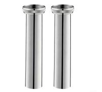 HanOaki Tubo de extensión de sifón de acero inoxidable de 41 mm de diámetro