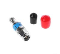 HanOaki Varón coaxial del acero inoxidable del ohmio del bloque 50 DC del RF a la impedancia femenina 6ghz 2w para la integridad de la señal en entornos exigentes