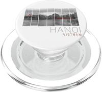 Hanoi Ciudad Vietnam Retro Panorama Vintage Recuerdo PopSockets PopGrip para MagSafe