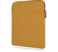 HANOI Collection® Detroit™ Funda Acolchada para Libros de Lectura con Cremallera - Grande, Protectora (Amarillo)