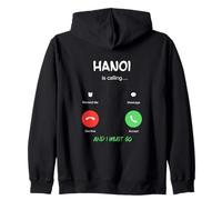 Hanoi está Llamando y Debo IR a Vietnam de Viaje Sudadera con Capucha