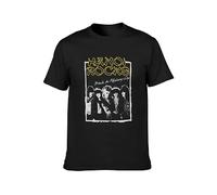 Hanoi Rocks Back To Mystery City Mens T-Shirt Casual Cotton Unisex Tees Tops Black XXL