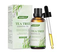 HANOLLY Aceite Esencial Árbol de Té 100ml, Aceites Esenciales Naturales para Difusor, Humidificador, Vela, Fabricación de Jabón, Aromaterapia Tea Tree Oil para Piel, Masaje, Baño