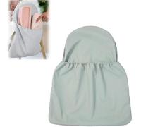 HANQ - Práctica bolsa de bolsillo para silla de comedor, accesorios de silla de comedor, material lavable e impermeable, compatible con accesorios de silla alta IKEA Antilop (azul)