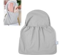 HANQ - Práctica bolsa de bolsillo para silla de comedor, accesorios de silla de comedor, material lavable e impermeable, compatible con accesorios de silla alta IKEA Antilop (gris)