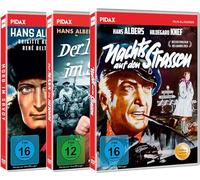 Hans Albers (FAN-Edition - 3 Meisterwerke) Nachts auf den Straßen + Mord im Savoy + Der Mann im Strom (Pidax Film Klassiker) [3 DVDs]