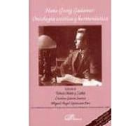 Hans-georg Gadamer: Ontologia Estetica Y Hermeneutica