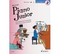 Piano junior: lesson book 2 vol. 2 piano+enregistrements online: A Creative and Interactive Piano Course for Children: Includes Downloadable Audio
