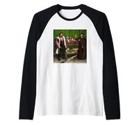 Hans Holbein The Younger The Ambassadors Camiseta Manga Raglan