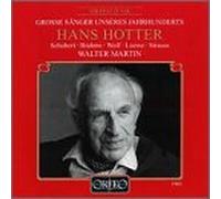 Hans Hotter - Grosse Sanger Unseres Jahrhunderts