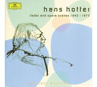 Hans Hotter, Lieder and Opera Scenes by Hans Hotter (2002-08-02)