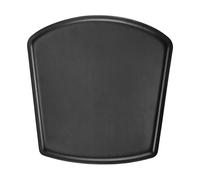 Hans K Cojín de silla bar/silla junior ZigZag Cuero bonded negro