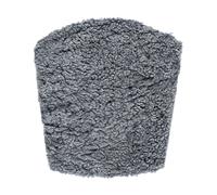 Hans K Cojín de silla ZigZag Piel de oveja grafito