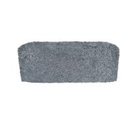 Hans K Cojín de sofá ZigZag Piel de oveja grafito