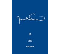 Hans Kelsen Werke: Band 12: Veröffentlichte Schriften 1925